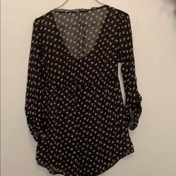 See through bow blouse - Picture 5 of 5